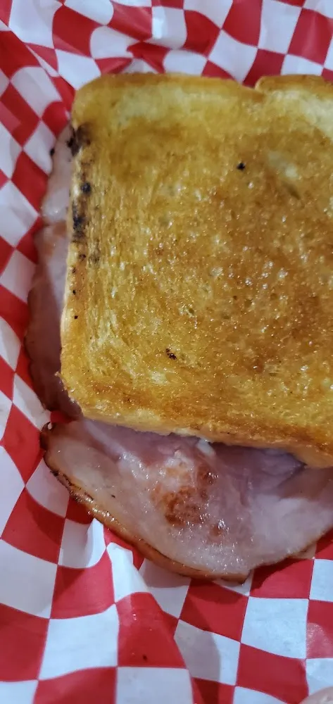 Ham and Grilled Cheese Sandwich