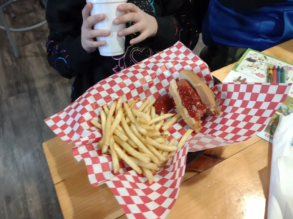Hot Dog and Fries