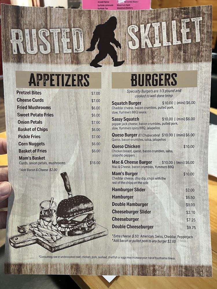 Mam's Rusted Skillet Cheese Curds