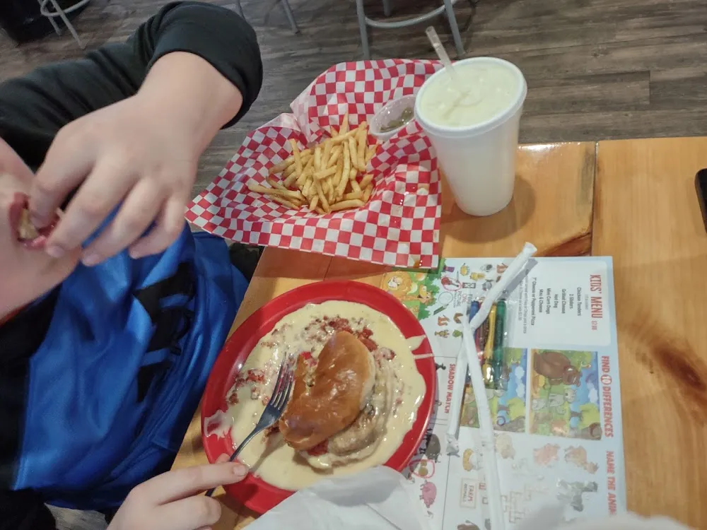 Queso Chicken Burger